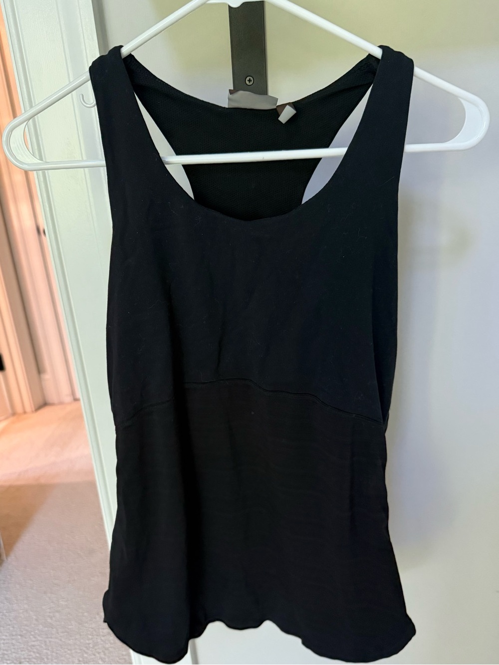Athleta Black Racerback Tank Top